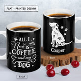 Personalized Mug All I Need Is Coffee And My Dog